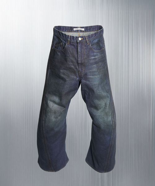 【値下げ中】O代官山別注　NVRFRGT 3D TWISTED WIDE LEG NVRFRGT 3D TWISTED WIDE LEG O代官山別注 サイズ2 - メルカリ