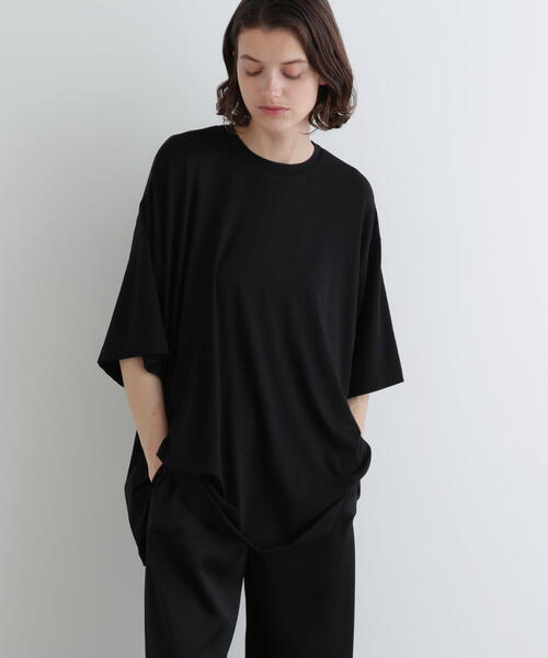 tシャツ エンブロイダリージャージカットソー レディース