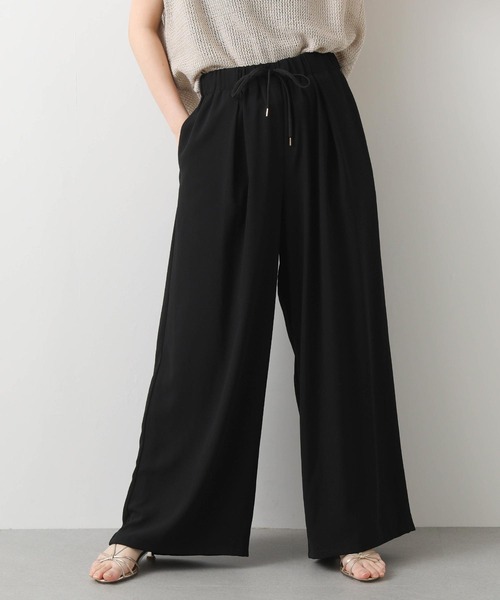 gready brilliant購入　 FAVORI ワイドパンツ Gready Brilliant パンツ ジョーゼットワイドパンツ レディース