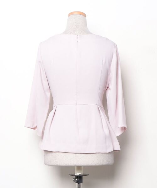 「TITE IN THE STORE」 7分袖ブラウス 38 ピンク レディース_画像2