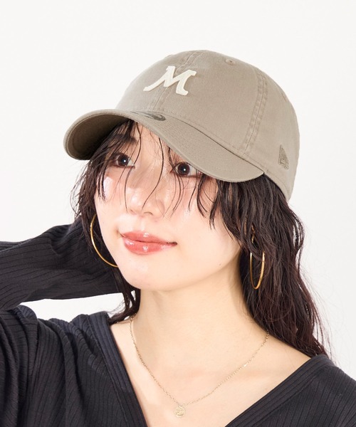 NEW ERA（ニューエラ） キャップ 帽子 「NEW ERA×MICA＆DEAL」”M”ロゴ
