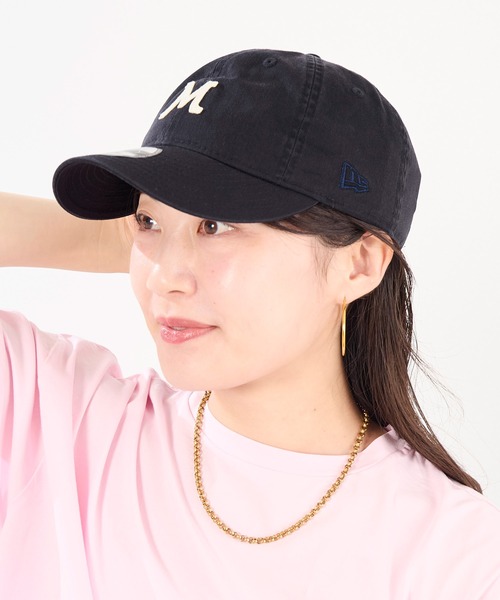 NEW ERA（ニューエラ） キャップ 帽子 「NEW ERA×MICA＆DEAL」”M”ロゴ