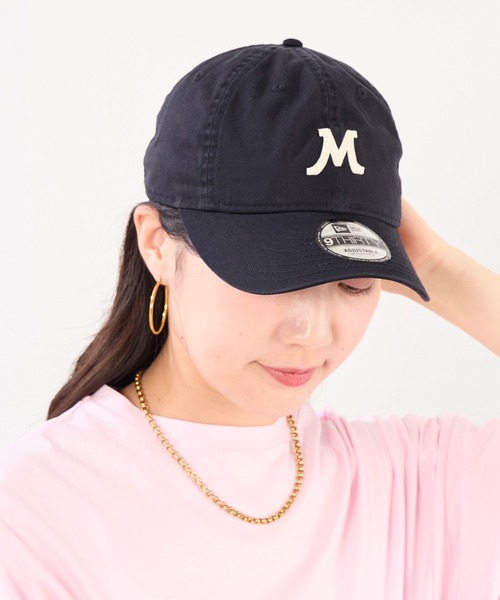 NEW ERA（ニューエラ） キャップ 帽子 「NEW ERA×MICA＆DEAL」”M”ロゴ