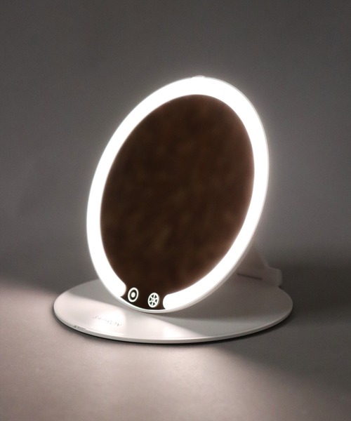 BAYBLO コンパクトミラー (IT)「SAFFRON」コンパクト収納 LEDライト