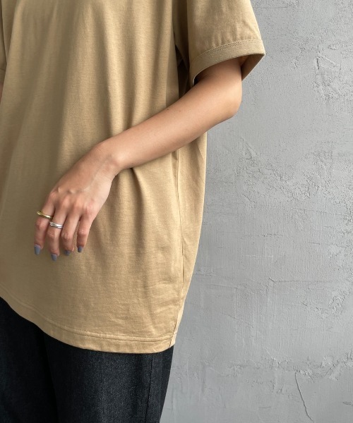 「FRED PERRY」 半袖Tシャツ L ピンク レディース