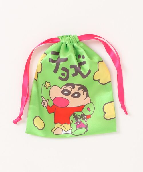 Rendez-Vous ポーチ 「 クレヨンしんちゃん 」 リボン巾着 25S7
