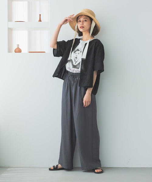 studio CLIP パンツ さら軽イージーパンツ「プチ・プラスサイズ