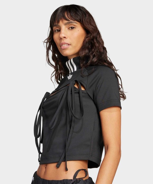 tシャツ リボン カットアウト クロップトップス / アディダスオリジナルス adidas Originals レディース | adidas | 04