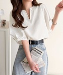ブラウス シャツ 「UVカット、接触冷感、吸水...の詳細画像3