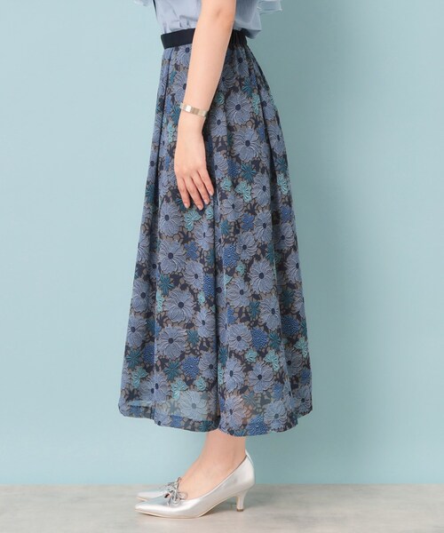 SunaUna（スーナウーナ） スカート 「＆yours project／S〜L」レース柄