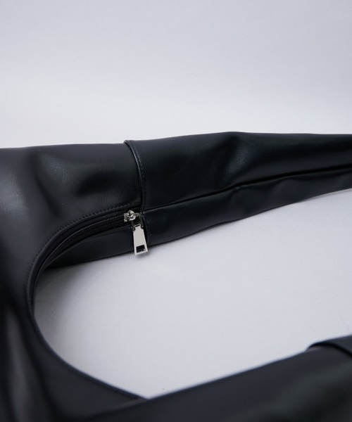 STUDIOUS ショルダーバッグ Oversize leather shoulder bag