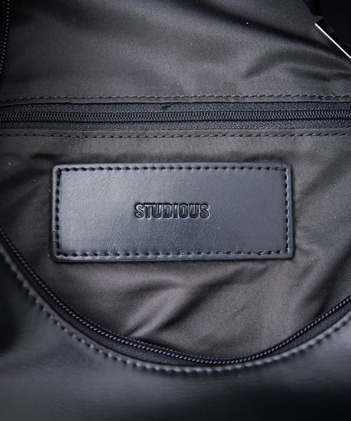バッグ Oversize leather shoulder bag STUDIOUS Oversize leather shoulder bag | STUDIOUS