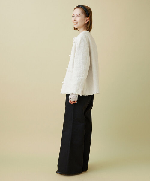 SLOBE IENA（スローブイエナ） パンツ 36 ベージュ レディース