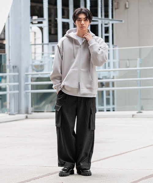 LAKOLE（ラコレ） パーカー エアダンボールZIPパーカー / 596296