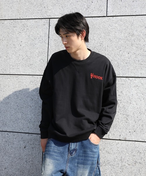トレーナー スウェット HOOK -original- PIZZA グラフィックスウェット トレーナー スウェット HOOK -original- PIZZA グラフィックスウェット