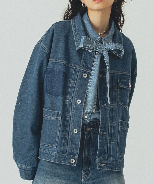 ROSE BUD（ローズバッド） デニムジャケット gジャン DENIM JACKET