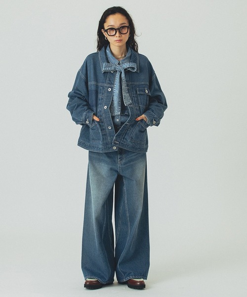 ROSE BUD（ローズバッド） デニムジャケット gジャン DENIM JACKET