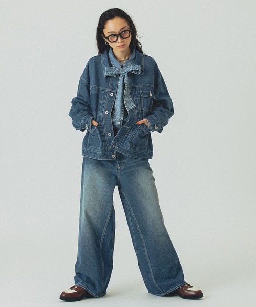 ROSE BUD（ローズバッド） デニムジャケット gジャン DENIM JACKET