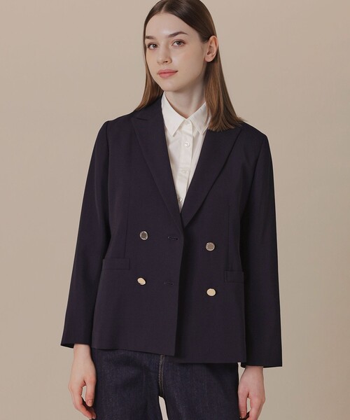 レディース MACKINTOSH LONDON【38】リネンジャケット レディース 金ボタン