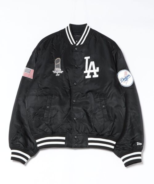 NEW ERA（ニューエラ） スタジャン AP MLB WRLD BLK JP ジャケット