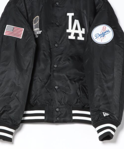 NEW ERA（ニューエラ） スタジャン AP MLB WRLD BLK JP ジャケット