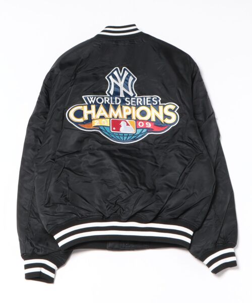 NEW ERA（ニューエラ） スタジャン AP MLB WRLD BLK JP ジャケット