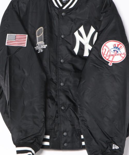 NEW ERA（ニューエラ） スタジャン AP MLB WRLD BLK JP ジャケット