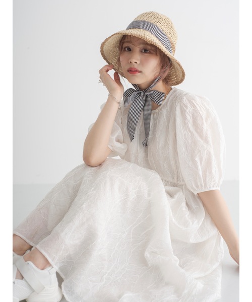 「jumelle」 半袖ワンピース MEDIUM ブラック レディース_画像6