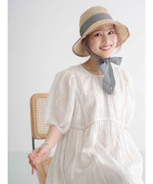 「jumelle」 半袖ワンピース MEDIUM ブラック レディース_画像7