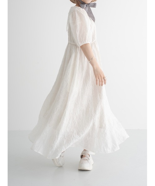 「jumelle」 半袖ワンピース MEDIUM ブラック レディース_画像8