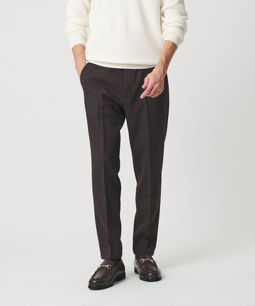 H BEAUTY&YOUTH定価4万23AWウールフラノスラックス BEAUTY&YOUTH