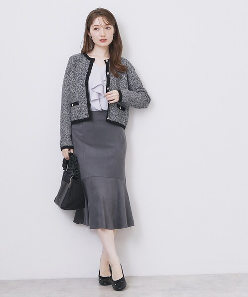 さ*こ様 KEENANDINTENSE カーディガン 田中亜希子さんコラボ ]選べる2丈 前後2Wayニュアンスボタン