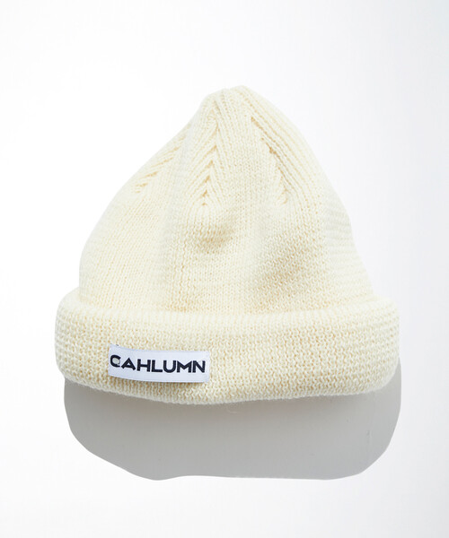 CAHLUMN（カウラム） ニット帽 ニットキャップ Wool Rib Beanie/ウール