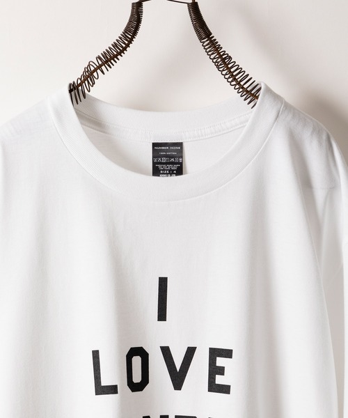 「NUMBER (N)INE」 半袖Tシャツ 4 チャコールグレー メンズ_画像6