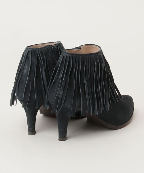 「Limit till 2359」 ショートブーツ 22.5cm ネイビー レディース_画像2