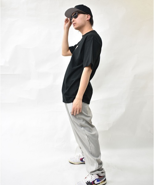 「DOUBLE STEAL」 半袖Tシャツ MEDIUM ブラック メンズ_画像8