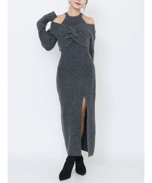 EATME（イートミー） ワンピース ツイストニットワンピース : ZOZOTOWN
