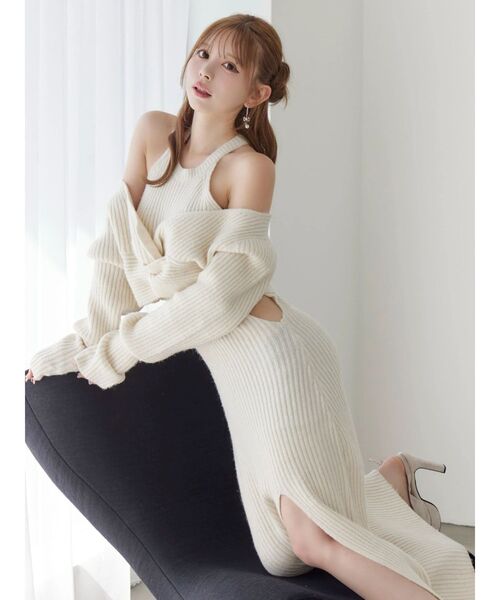 EATME（イートミー） ワンピース ツイストニットワンピース : ZOZOTOWN