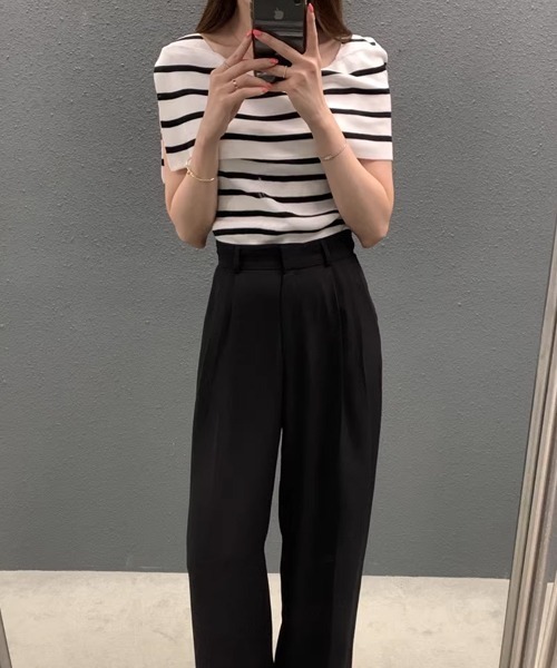 「ROOPTOKYO」 ノースリーブニット FREE ホワイト レディース_画像7