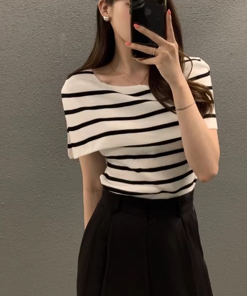 「ROOPTOKYO」 ノースリーブニット FREE ホワイト レディース_画像8