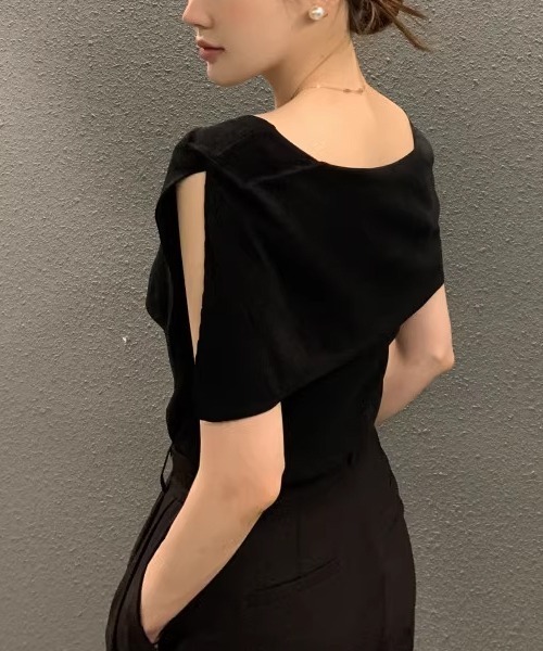 「ROOPTOKYO」 ノースリーブニット FREE ホワイト レディース_画像9