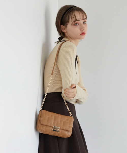 「archives」 長袖ニット MEDIUM ブラック レディース_画像6