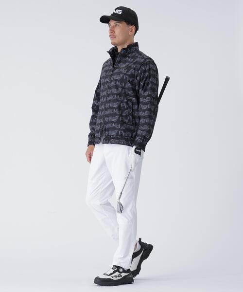 ピン　PING　ダブルフェイス ヒザ切替テーパードパンツ PING（ピン） パンツ 「PING APPAREL」ダブルフェイスヒザ切替