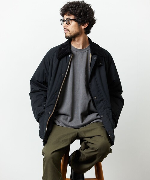 Barbour（バブアー） ブルゾン 38 ブラック メンズ : ZOZOTOWN Yahoo