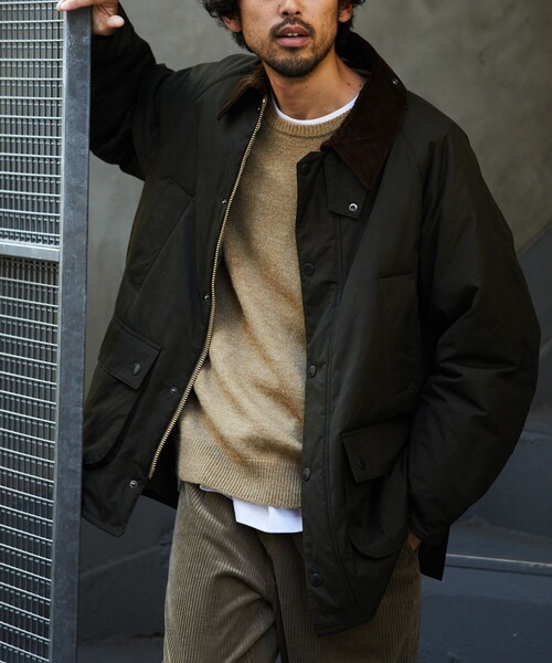 Barbour（バブアー） ブルゾン 38 ブラック メンズ : ZOZOTOWN Yahoo