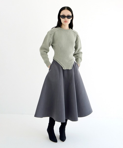 ニット/セーター CLANE LAYERD L/S CLANE（クラネ） ニット セーター LOW GAUGE BODYSUIT KNIT TOPS