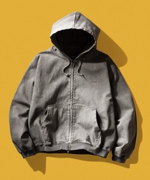 HUF（ハフ） パーカー HUF eightynine WASHED FULL ZIP HOODIE メンズ