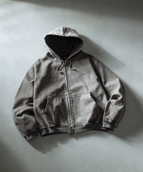 HUF(ハフ) パーカー HUF eightynine WASHED FULL ZIP HOODIE メンズ HUF(ハフ) パーカー HUF eightynine WASHED FULL ZIP HOODIE メンズ