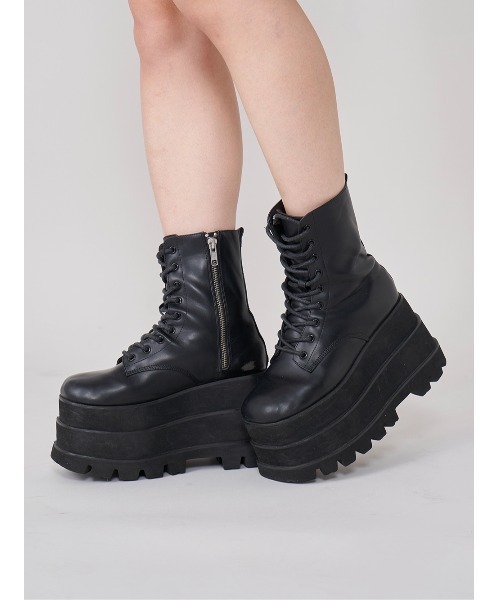 Darich（ダーリッチ） ブーツ L ブラック レディース : ZOZOTOWN Yahoo