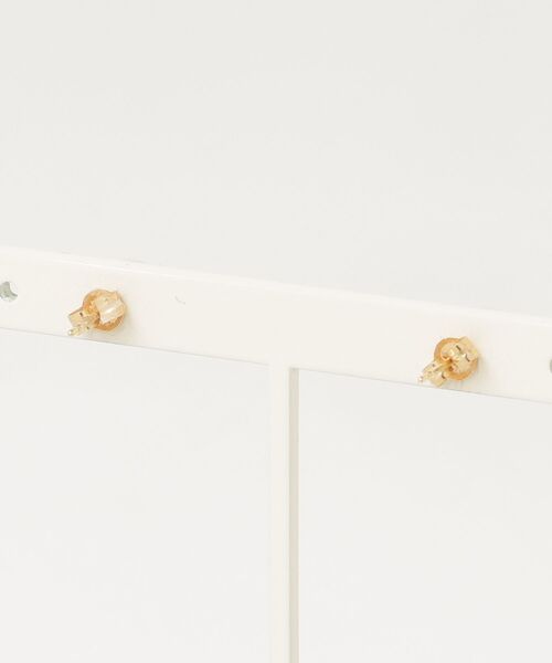 ete ゴールド ピアス(両耳用) チャンキー ハグピアス（ピアス（両耳用））｜ete（エテ）の